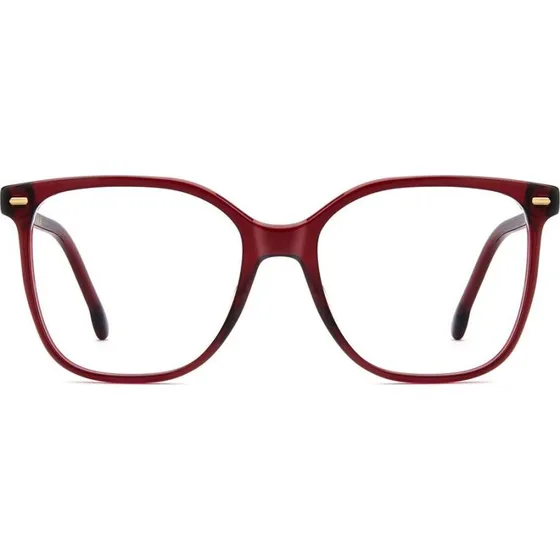 Carrera 3075 Gafas de Vista Rectangulares para Mujer - Rojo