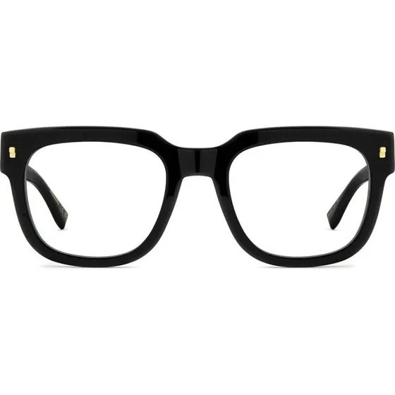 Dsquared2 D2 0181 Gafas de Vista Cuadradas para Hombre - Negro