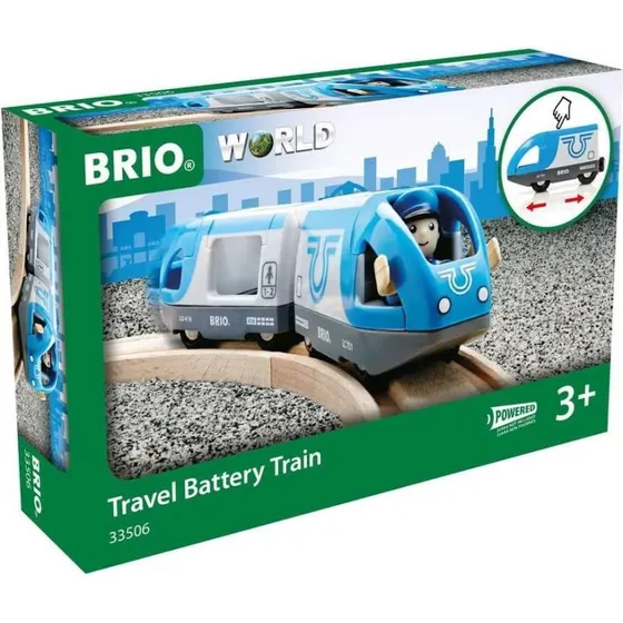 Brio Train: Tren de pasajeros a batería 33506