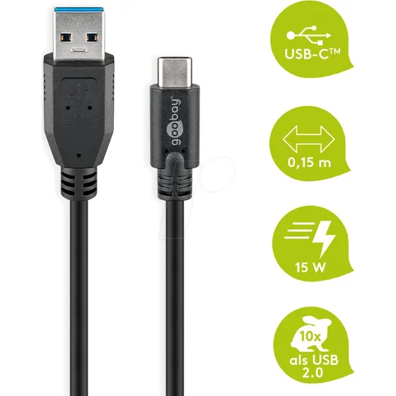 Goobay Cables 45247 USB-C a USB-A