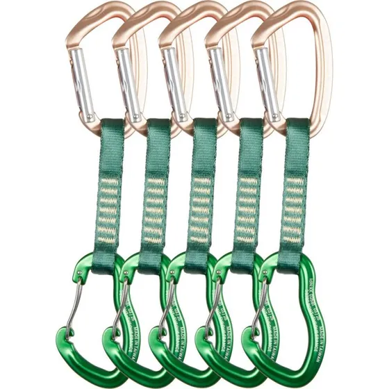 Beal Zest Quickdraw 11cm (5 unidades) Matt Green