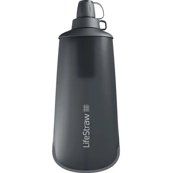 LifeStraw Peak Series 1L Plegable Gris Oscuro