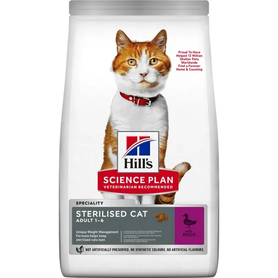 Hill's Science Plan Adult Sterilized Pato 1,5kg