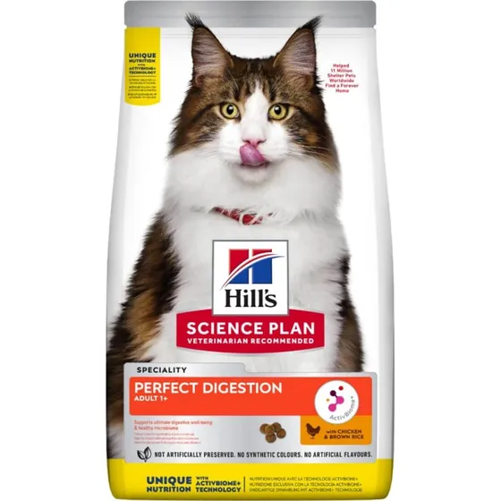 Hill's Science Plan Adult Perfect Digestion Pollo y Arroz Integral 3kg