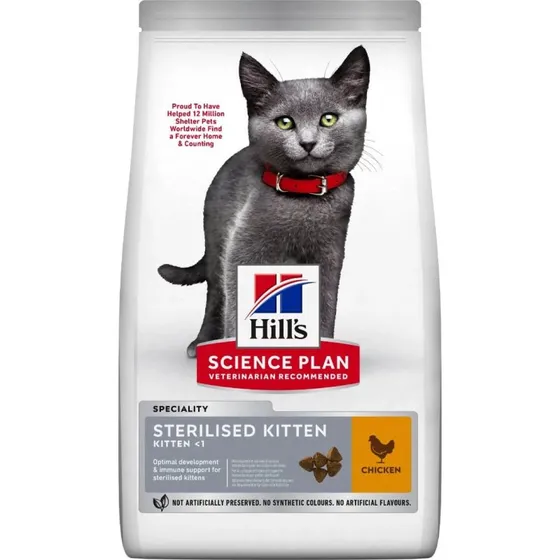 Hill's Science Plan Kitten Sterilised Pollo 1,5kg