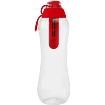 Botella Sport Roja con Filtro 301202
