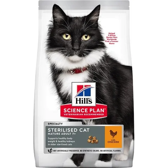 Hill's Science Plan Feline Mature Sterilised Pollo 1,5 Kg