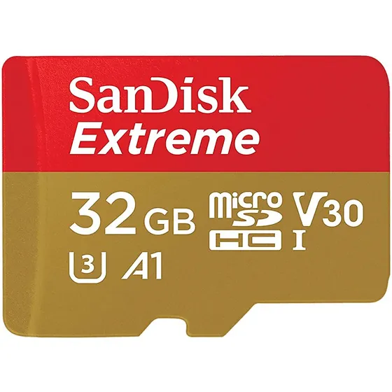 SanDisk Extreme Micro SDHC 32 GB UHS-I U3 V30 A1 para Drones