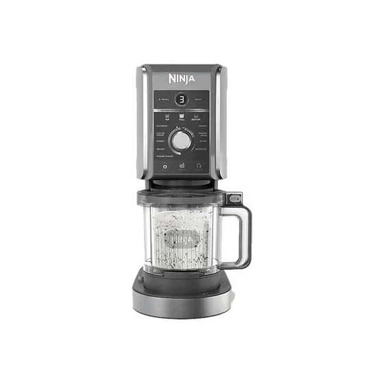 Ninja CREAMi Deluxe 10-en-1 Heladera con Tecnología Creamify - Plata