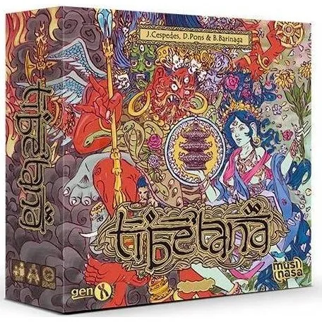Tibetana Edición Limitada - Juego de Mesa Premium para 2 Jugadores