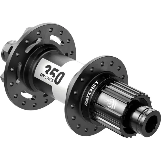 DT Swiss 350 Buje Trasero 12x148 Boost 28H Ratchet Negro
