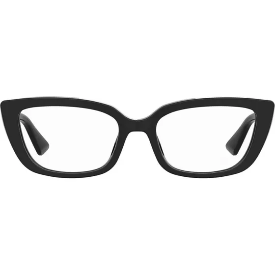 Moschino MOS653 Gafas de Vista Rectangulares para Mujer - Negro