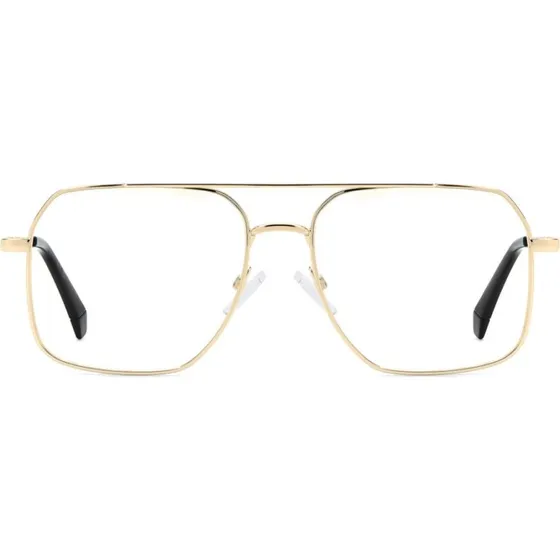 Polaroid PLD D554 Gafas de Vista Unisex Oro Geométrico