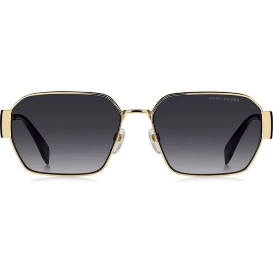 Marc Jacobs Marc 805/S Gafas de Sol Rectangulares Oro y Gris