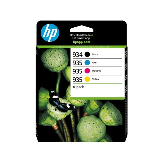 Cartuchos de tinta HP 934/935 Combo Pack Negro y Tricolor