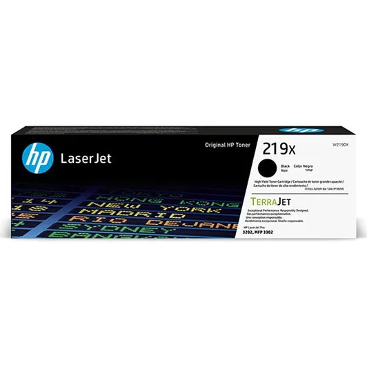 HP 219X (W2190X) Tóner Negro XL Original