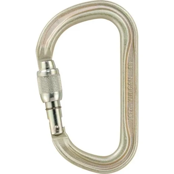 Petzl Vulcan Screw-Lock Negro