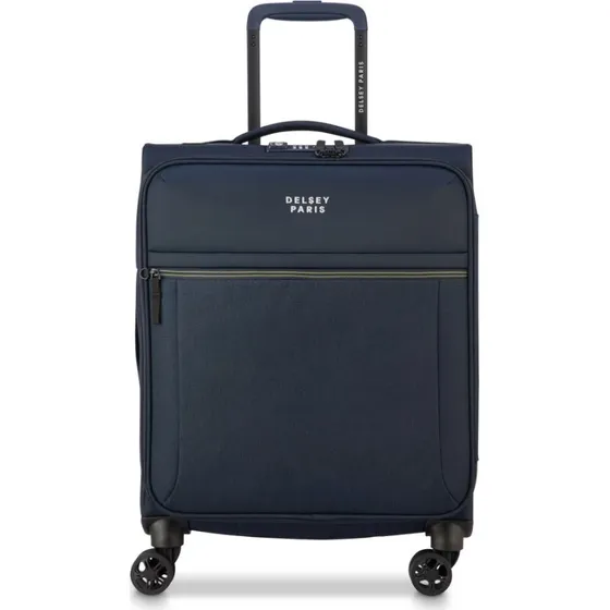 Maleta Delsey Paris Brochant 3 Cabina 44L Azul Marino