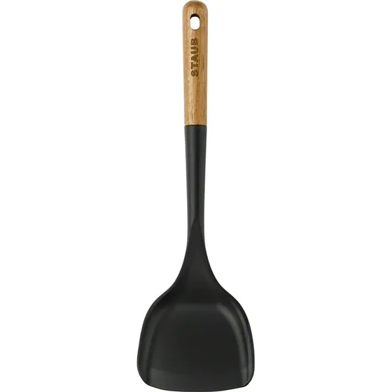 Staub Rasera de Silicona 31 cm con Mango de Acacia
