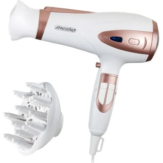 Mesko MS2274 Secador de Pelo Iónico 2400W Blanco