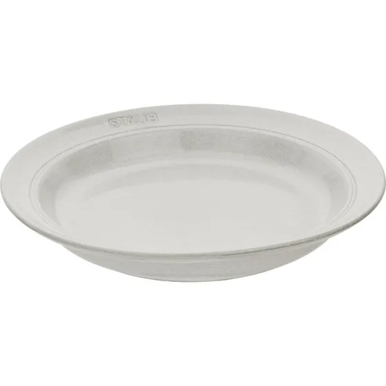 Staub Plato Hondo Dining Line Blanco Trufa 24 cm