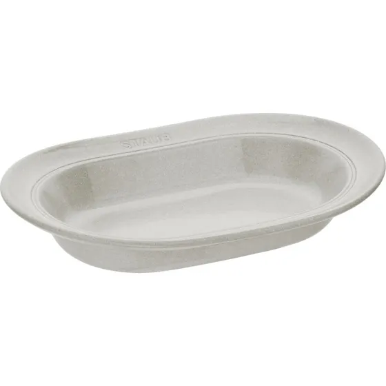 Staub Plato de Cerámica Dining Line Blanco Trufa 25 cm