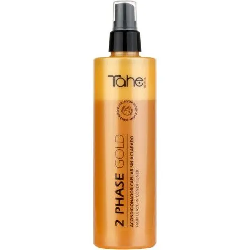 Tahe Acondicionador Sin Aclarado Bio-Fluid 2-Phase Gold 300ml