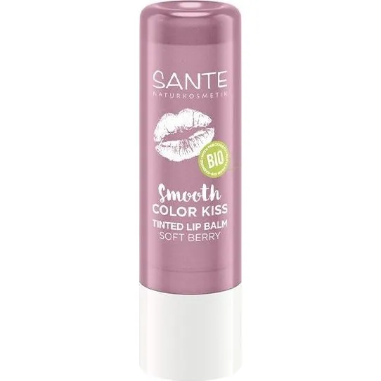 Sante Bálsamo Labial Color Kiss 02 Soft Berry 4,8g