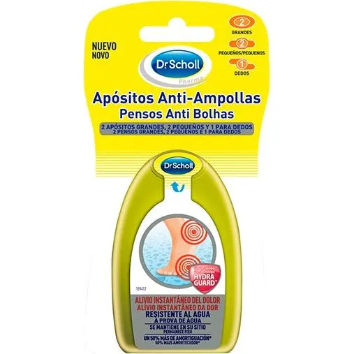 Dr. Scholl Parches Hidrocoloide Ampollas 2G 3P 1D