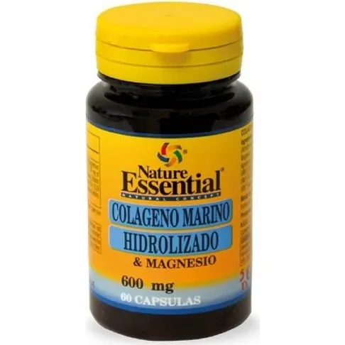 Nature Essential Colágeno Marino + Magnesio 60 Cápsulas