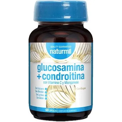 Naturmil Glucosamina + Condroitina 60 cápsulas