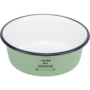 Trixie Comedero Inoxidable Verde 17 cm 900 ml