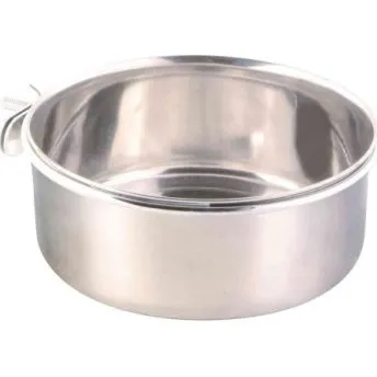 Trixie Comedero Bebedero Acero Inox. 0.9 L