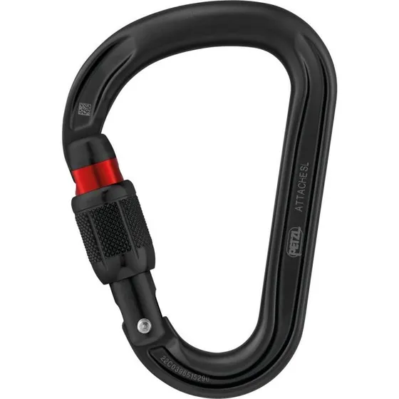 Petzl Attache Screw Lock Negro