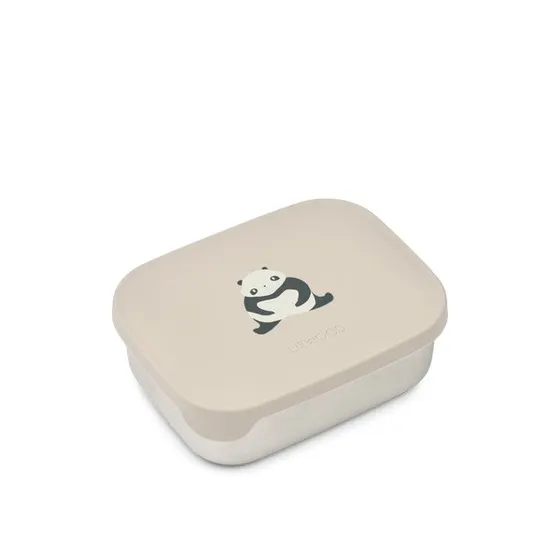 Liewood Arthur Panda Fiambrera Inox 3 Compartimentos