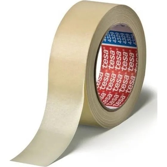 TESA Cinta Enmascarar Crema 19 mm x 50 m