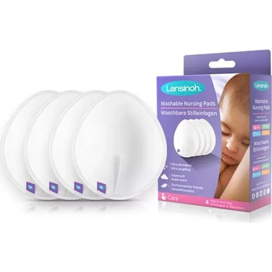 Lansinoh Discos Lactancia Lavables 4 Uds