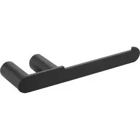 Mediclinics Aura Portarrollos Negro Inox 238x65 mm