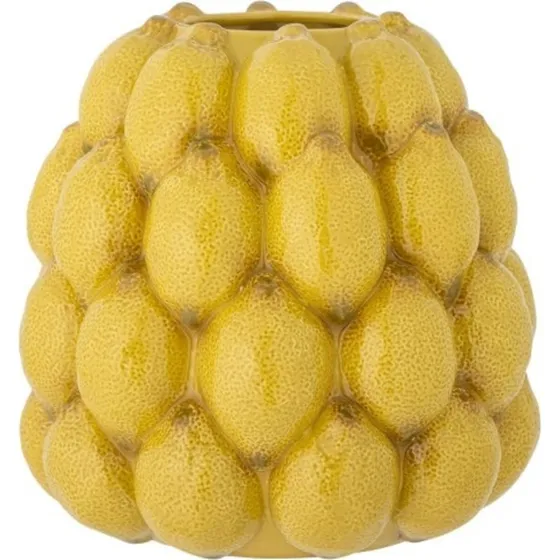 Bloomingville Florero Limón Ø22x22cm