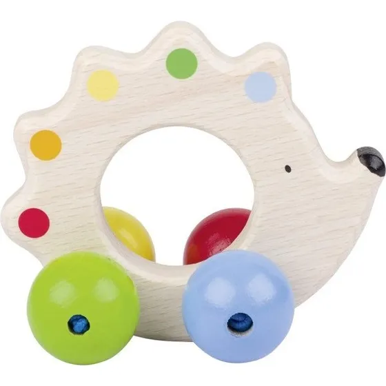 EcoHippo Sonajero Erizo con Perlas