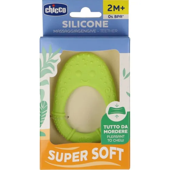 Chicco Anillo Dentición Super Soft Aguacate 2M+
