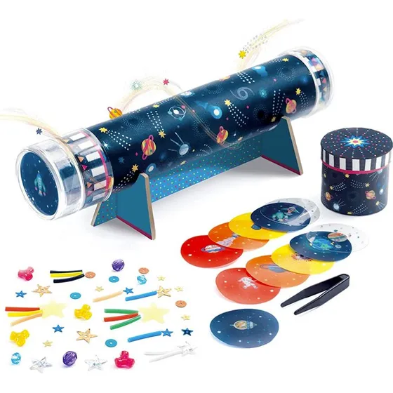 Djeco Caleidoscopio DIY Inmersión Espacial