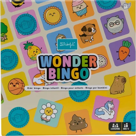 MR WONDERFUL Bingo Infantil 8445641063991