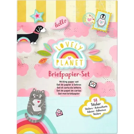 MOSES Lovely Planet - Set de Juegos de Cartas Infantiles