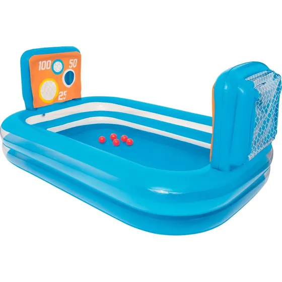 Bestway Piscina Hinchable 237x152x94 cm con Porterías