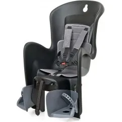 Polisport Bilby Maxi CFS Asiento Trasero Negro/Gris
