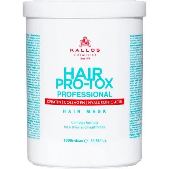Kallos KJMN Hair Pro-Tox Mascarilla Capilar 1000 ml