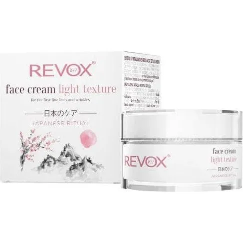 Revox B77 Japanese Ritual Crema Facial Textura Ligera 50ml