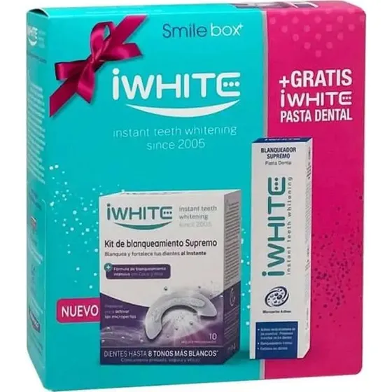 Kit iWhite Supreme: 10 Moldes + Pasta Blanqueadora 75ml