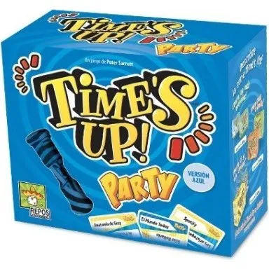Times Up! Edición Party 2 Azul - Juego de Cartas de Asmodee